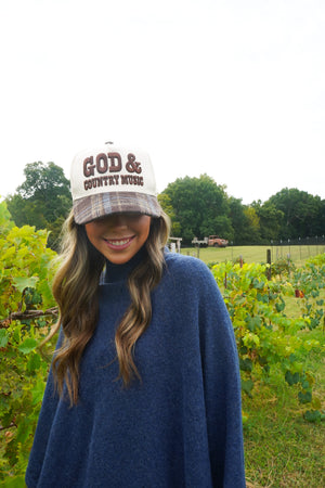 God & Country Music Trucker Hat by KenzKustomz, view 19