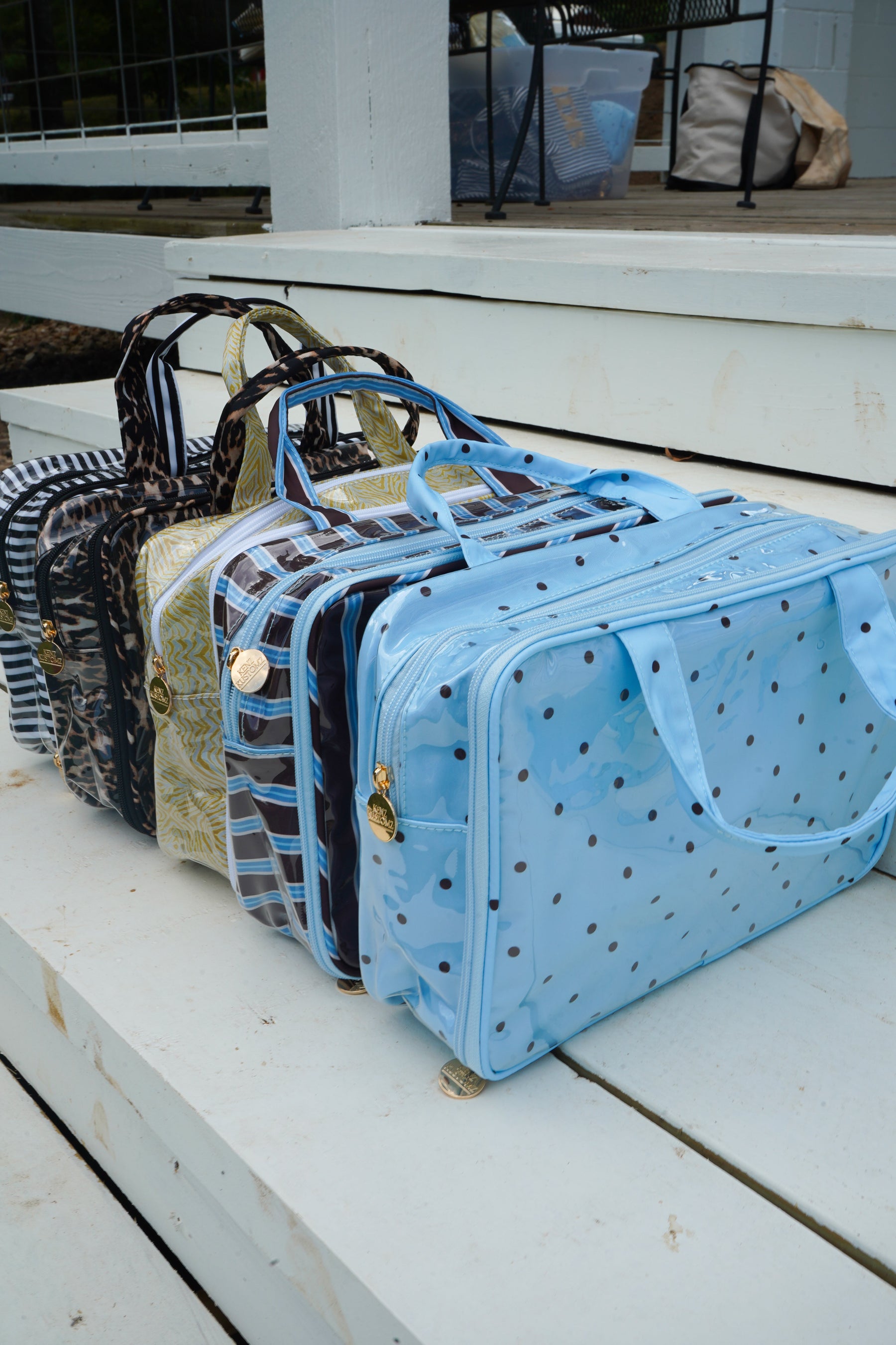 Clear Coat Toiletry Case - Fall Collection