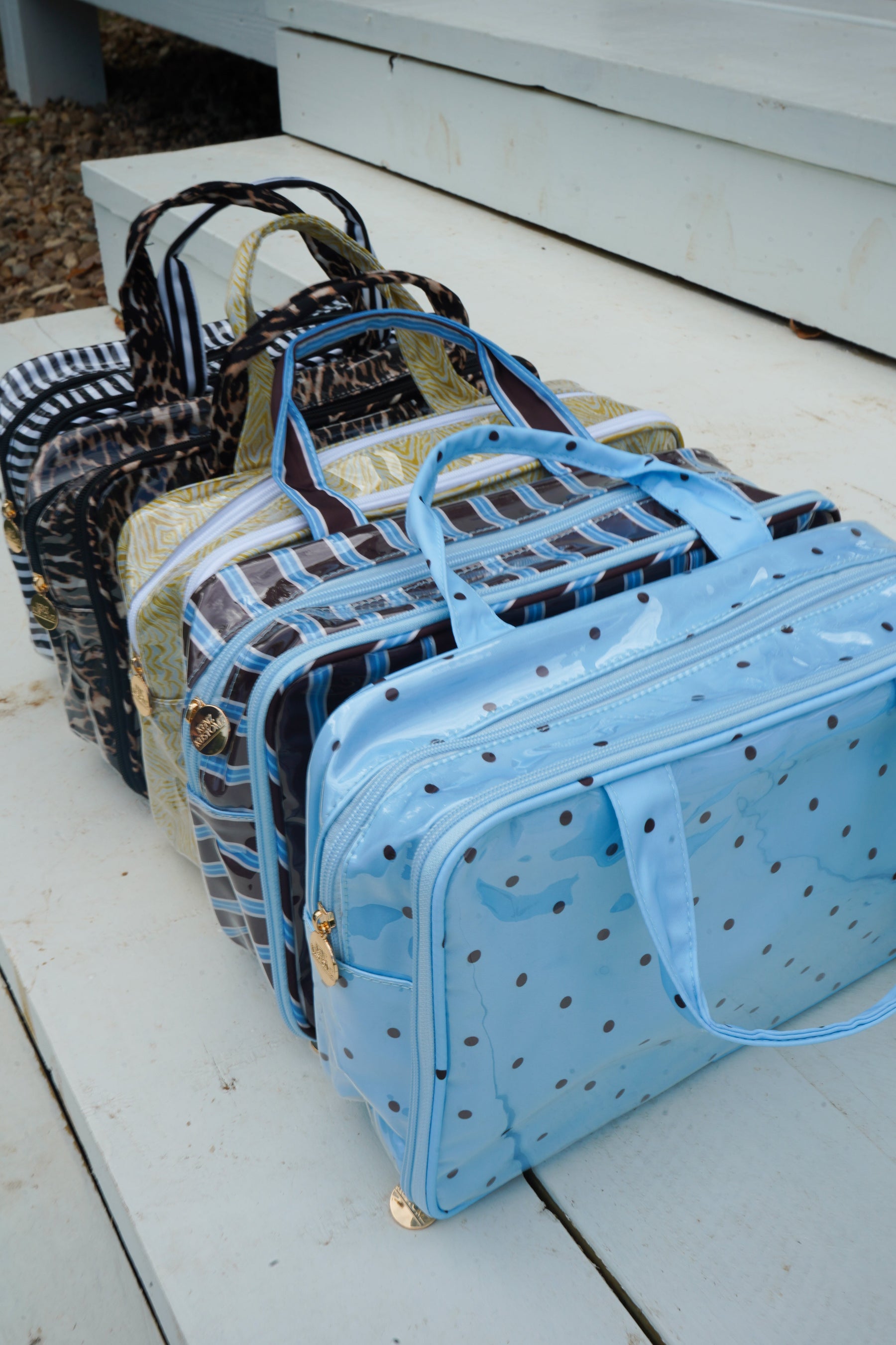 Clear Coat Toiletry Case - Fall Collection