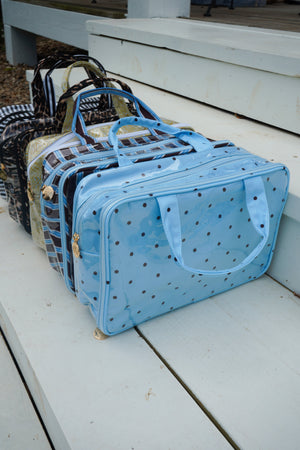 Clear Coat Toiletry Case - Fall Collection