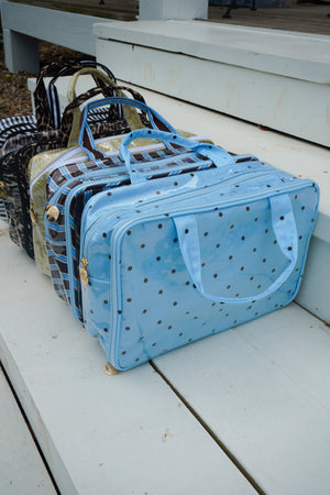 Clear Coat Toiletry Case - Fall Collection