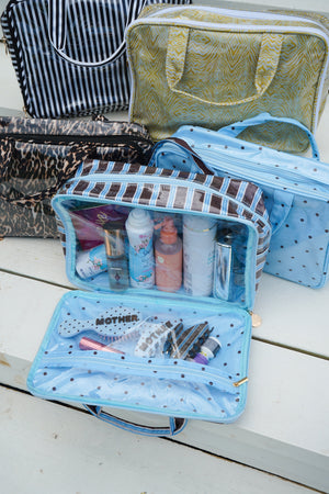 Clear Coat Toiletry Case - Fall Collection