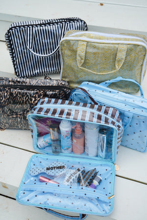 Clear Coat Toiletry Case - Fall Collection