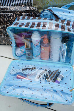 Clear Coat Toiletry Case - Fall Collection