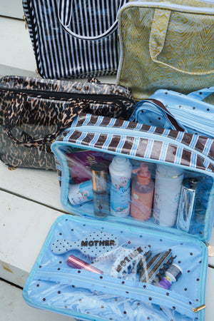 Clear Coat Toiletry Case - Fall Collection