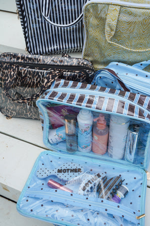 Clear Coat Toiletry Case - Fall Collection