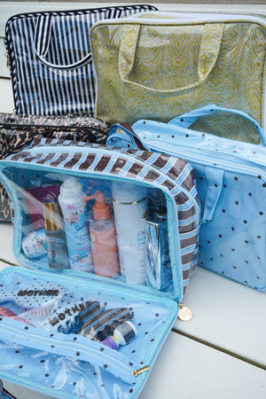 Clear Coat Toiletry Case - Fall Collection