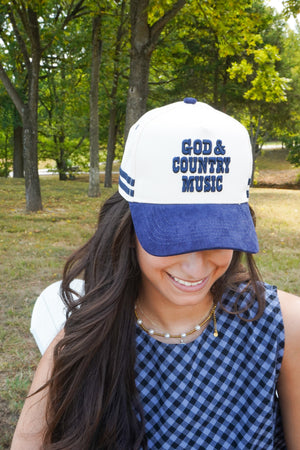 God & Country Music Trucker Hat by KenzKustomz, view 29