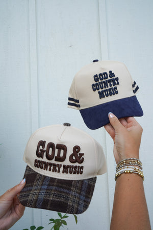 God & Country Music Trucker Hat by KenzKustomz, view 25