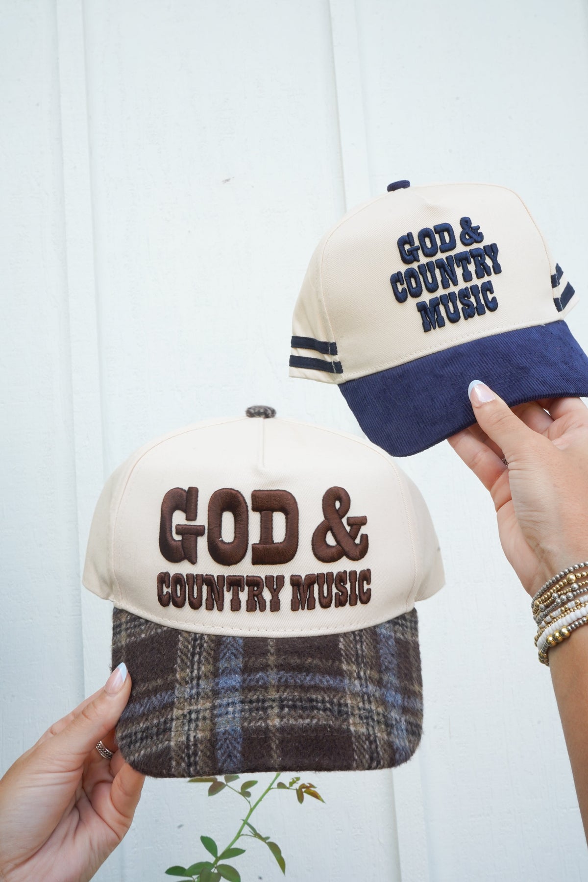 God & Country Music Trucker Hat by KenzKustomz, view 24