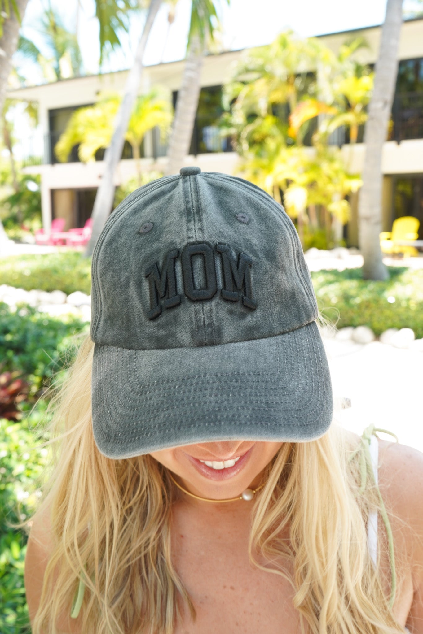 Mom - Black Dad Cap