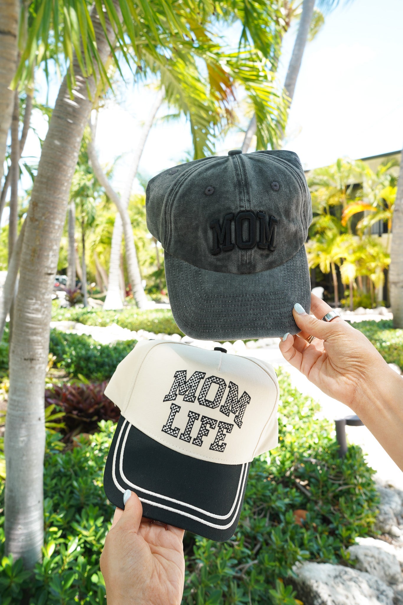 Mom - Black Dad Cap