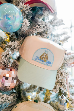 Deck the Halls Trucker Hat by KenzKustomz, view 5