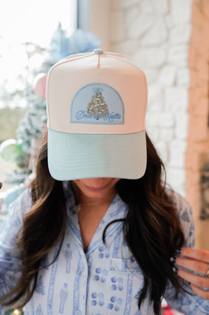 Deck the Halls Trucker Hat by KenzKustomz, view 7