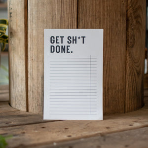 Get Sh*t Done - Notepad by Still Magnolia, stationery detail photo 2