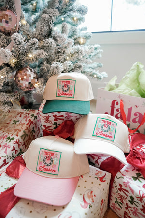 Tis The Season - Vintage Trucker Hat by KenzKustomz, view 1