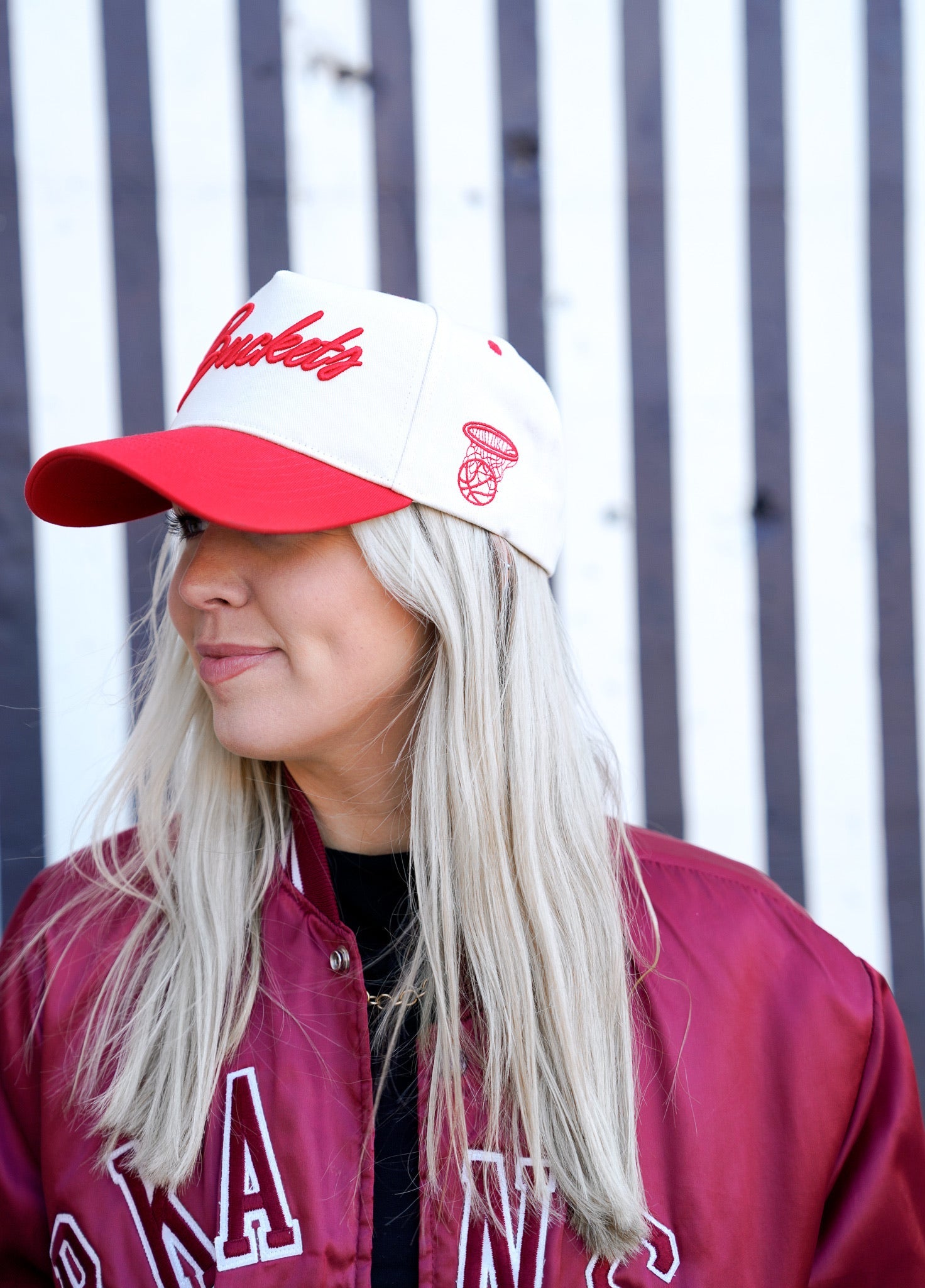 Buckets - Vintage Trucker Hat by KenzKustomz, Southern lifestyle apparel detail photo 11