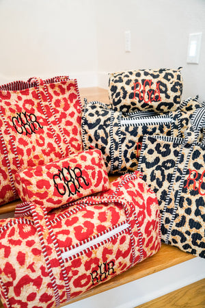 Quilted Block-Print - Leopard Collection | Customizable