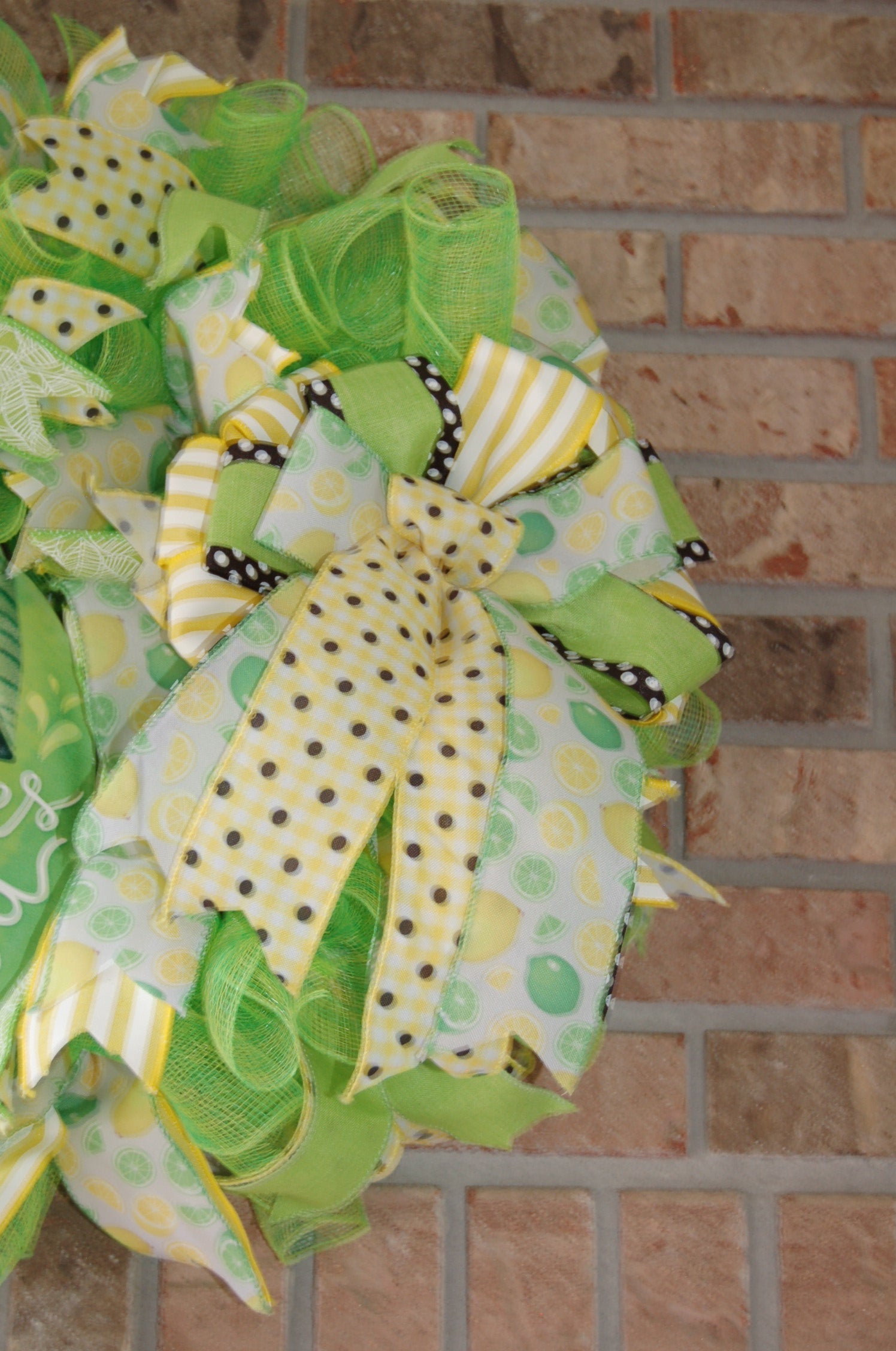 When Life Gives You Limes Just Add Tequila Wreath | Summer Margarita Door Wreath | Lime Front Door Decor | Fiesta Farmhouse