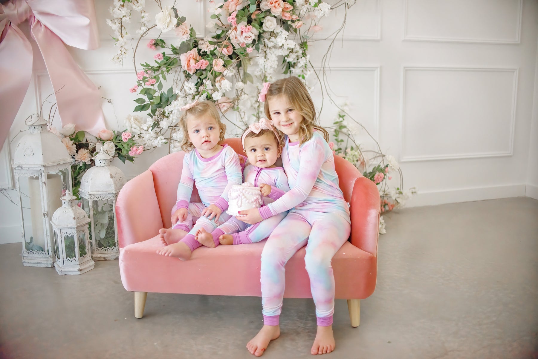 Cotton Candy Tie Dye | Convertible Bamboo Zippy by Boosh Baby image 7