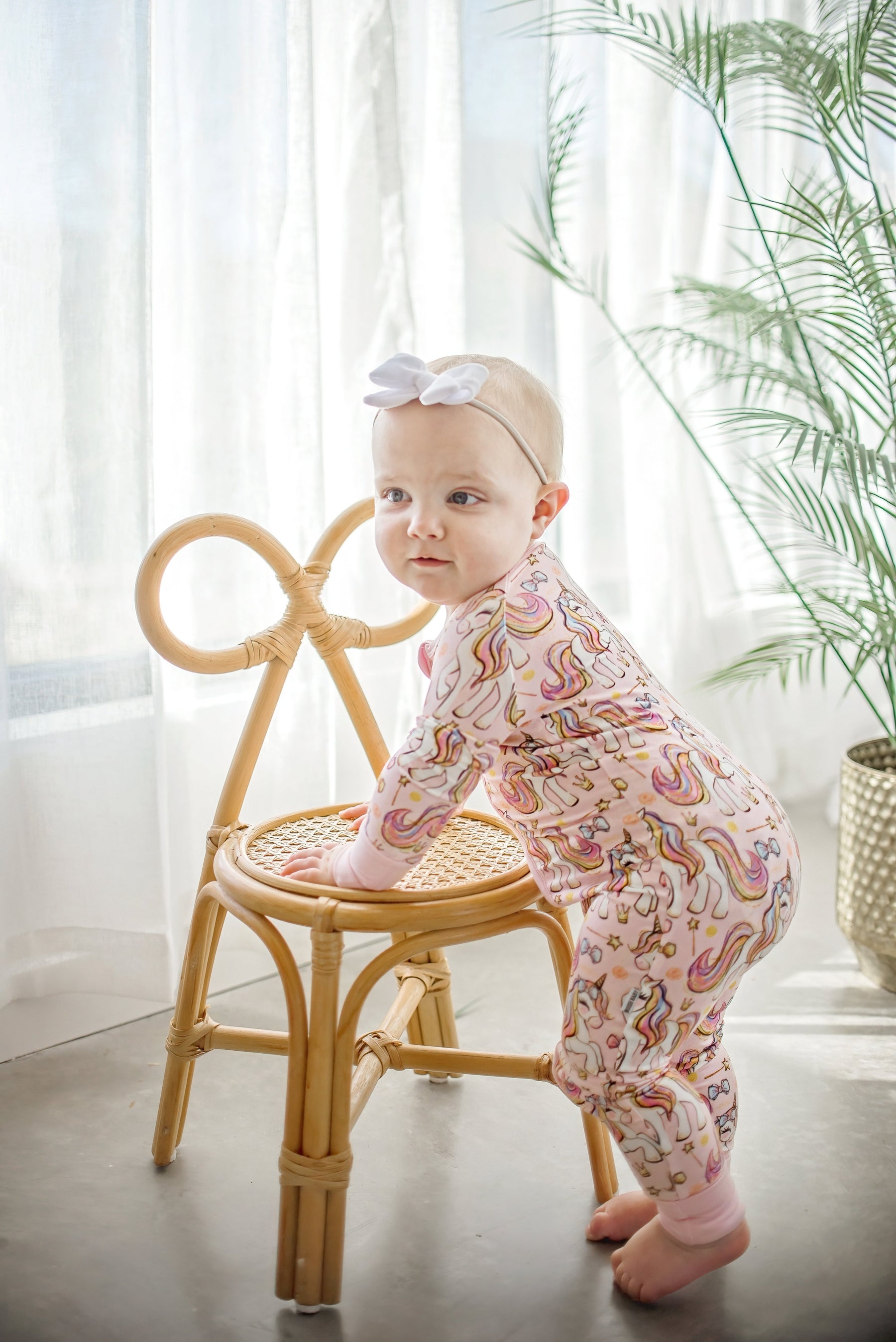 Pink Unicorn Zippy by Boosh Baby image 3
