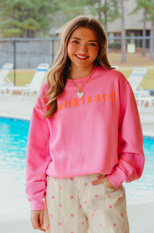 Sunkissed Pink Sweatshirt