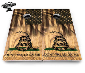 DTOM 3 Cornhole Boards - Pro Solution Elite Series by Cornhole Solutions, custom cornhole board detail photo 4