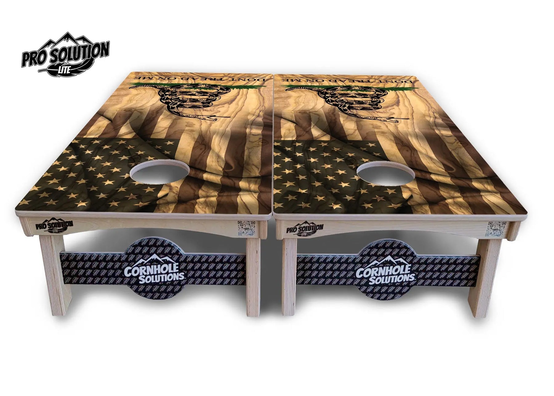DTOM 3 Cornhole Boards - Pro Solution Lite Series by Cornhole Solutions, custom cornhole board detail photo 3