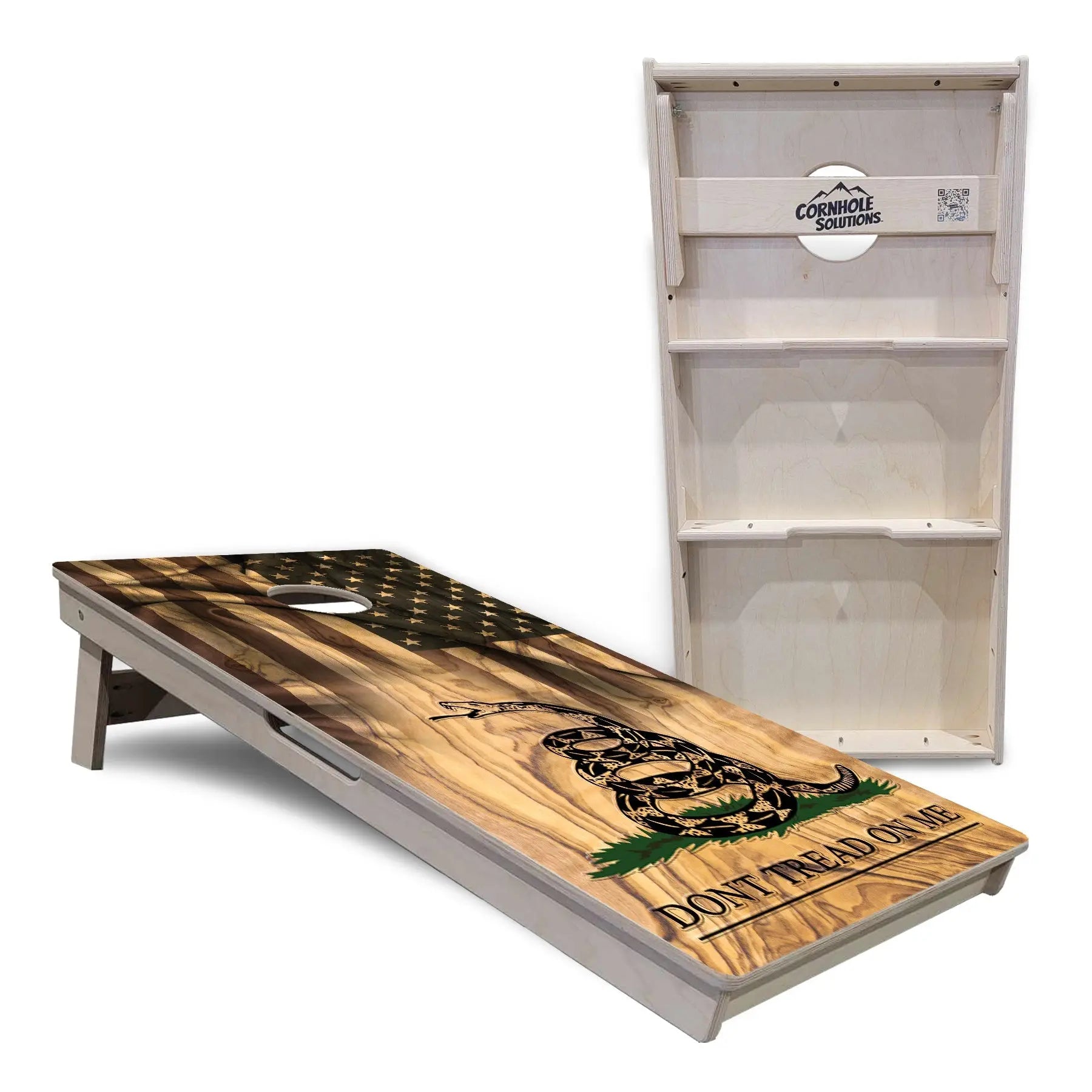DTOM 3 Cornhole Boards - Professional Tournament Series by Cornhole Solutions, custom cornhole board detail photo 4