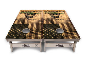 DTOM 3 Cornhole Boards - Professional Tournament Series by Cornhole Solutions, custom cornhole board detail photo 5