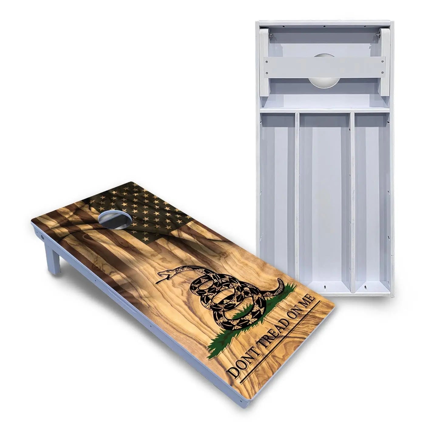 DTOM Flag 3 Cornhole Boards - All Weather Series Cornhole Solutions