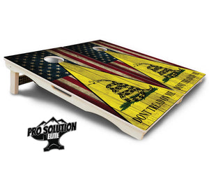 DTOM Rustic Triangle Cornhole Boards - Pro Solution Elite Series by Cornhole Solutions, custom cornhole board detail photo 5