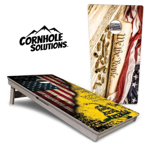 DTOM / WTP Cornhole Boards - Professional Tournament Series by Cornhole Solutions, custom cornhole board main product photo