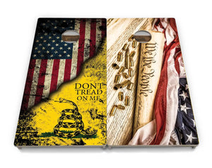 DTOM / WTP Cornhole Boards - Professional Tournament Series by Cornhole Solutions, custom cornhole board detail photo 2