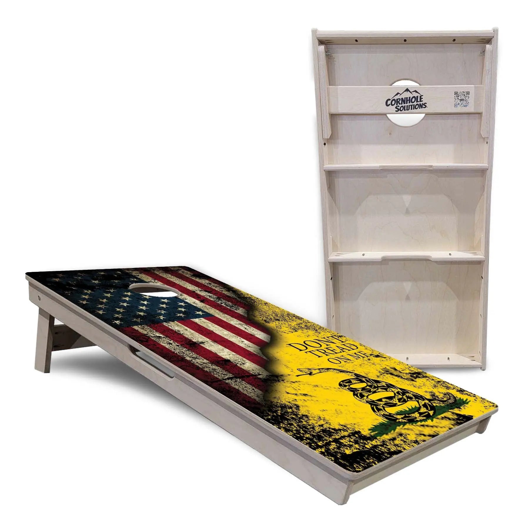 DTOM / WTP Cornhole Boards - Professional Tournament Series by Cornhole Solutions, custom cornhole board detail photo 5