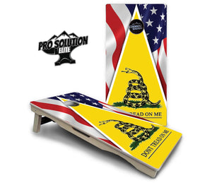 DTOM Yellow Triangle Cornhole Boards - Pro Solution Elite Series Cornhole Solutions