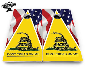 DTOM Yellow Triangle Cornhole Boards - Pro Solution Elite Series Cornhole Solutions