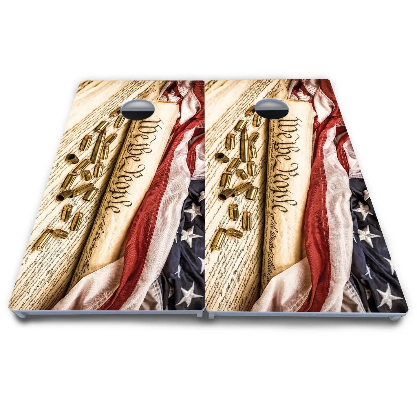 DTOM & WTP Cornhole Boards - All Weather Series by Cornhole Solutions, custom cornhole board detail photo 7