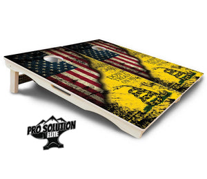 DTOM & WTP Cornhole Boards - Pro Solution Elite Series by Cornhole Solutions, custom cornhole board detail photo 6
