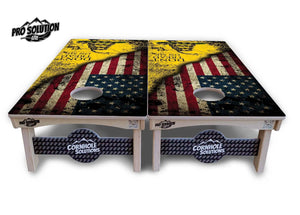 DTOM & WTP Cornhole Boards - Pro Solution Lite Series by Cornhole Solutions, custom cornhole board detail photo 10