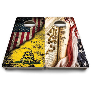 DTOM & WTP - Mini or Vacation Size Cornhole Boards by Cornhole Solutions, custom cornhole board detail photo 9