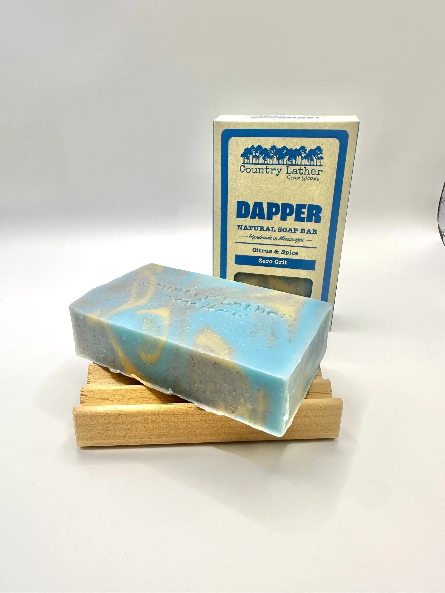 Dapper soap bar by Country Lather Soap Works