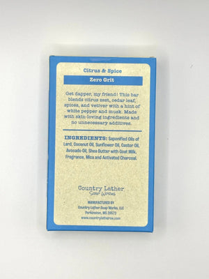 Dapper Soap Bar Set of 30 Bars WHOLESALE by Country Lather Soap Works, natural skincare detail photo 4