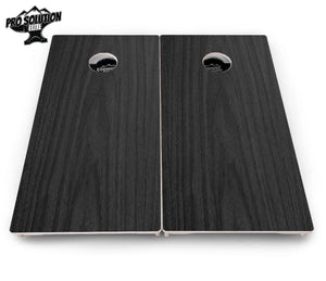 Dark Grey Wood Cornhole Boards - Pro Solution Elite Series Cornhole Solutions