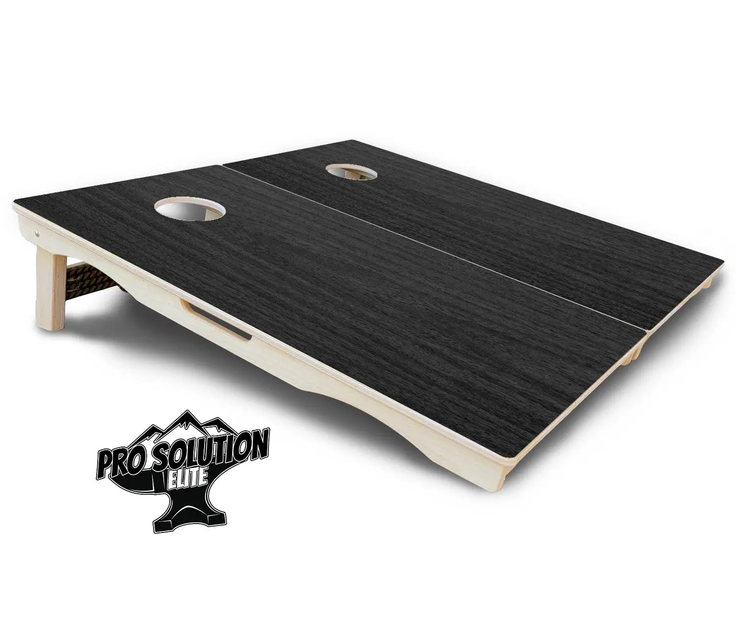 Dark Grey Wood Cornhole Boards - Pro Solution Elite Series Cornhole Solutions