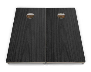 Dark Grey Wood Cornhole Boards - Professional Tournament Series by Cornhole Solutions, custom cornhole board detail photo 4