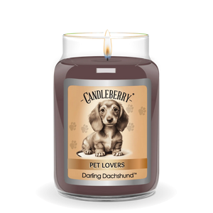 Darling Dachshund™ - Large Jar Candle (Collective) The Candleberry® Candle Company