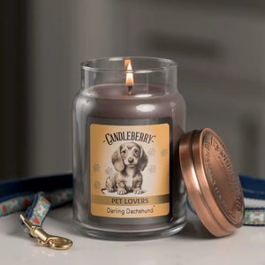 Darling Dachshund™ - Large Jar Candle (Collective) The Candleberry® Candle Company