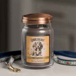 Darling Dachshund™ - Large Jar Candle (Collective) The Candleberry® Candle Company