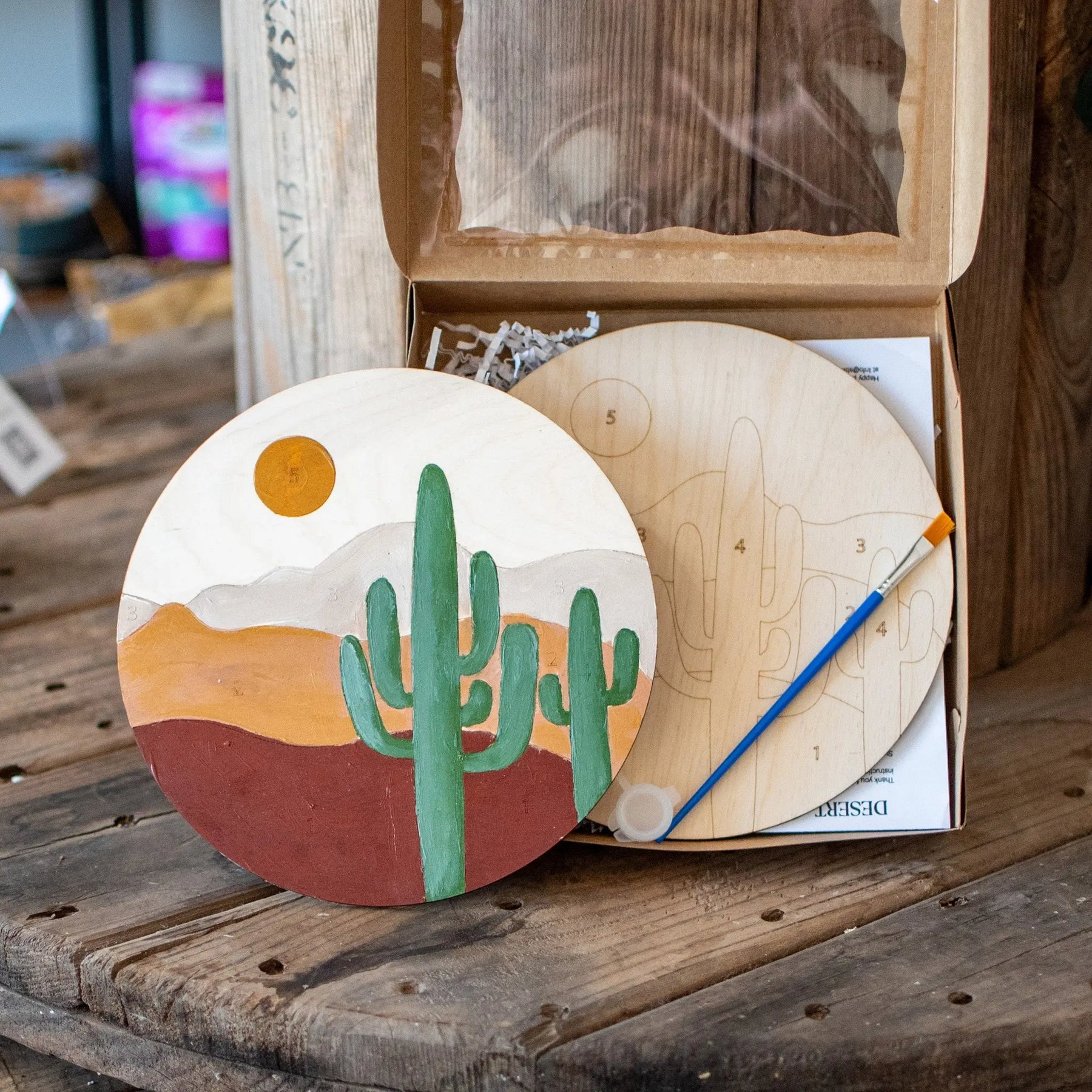 Desert - Paint By Number by Still Magnolia, art & craft kits detail photo 3